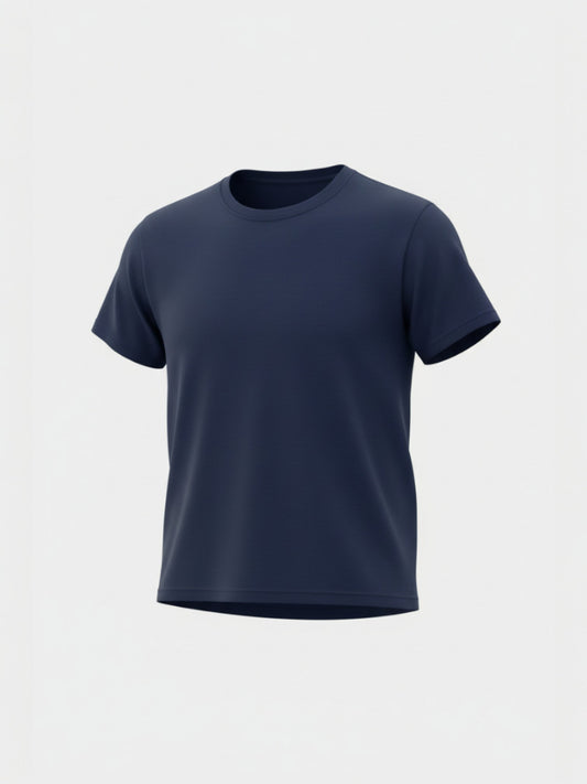 Navy Infant T-Shirt Wholesale Soft Premium Cotton Baby Tee