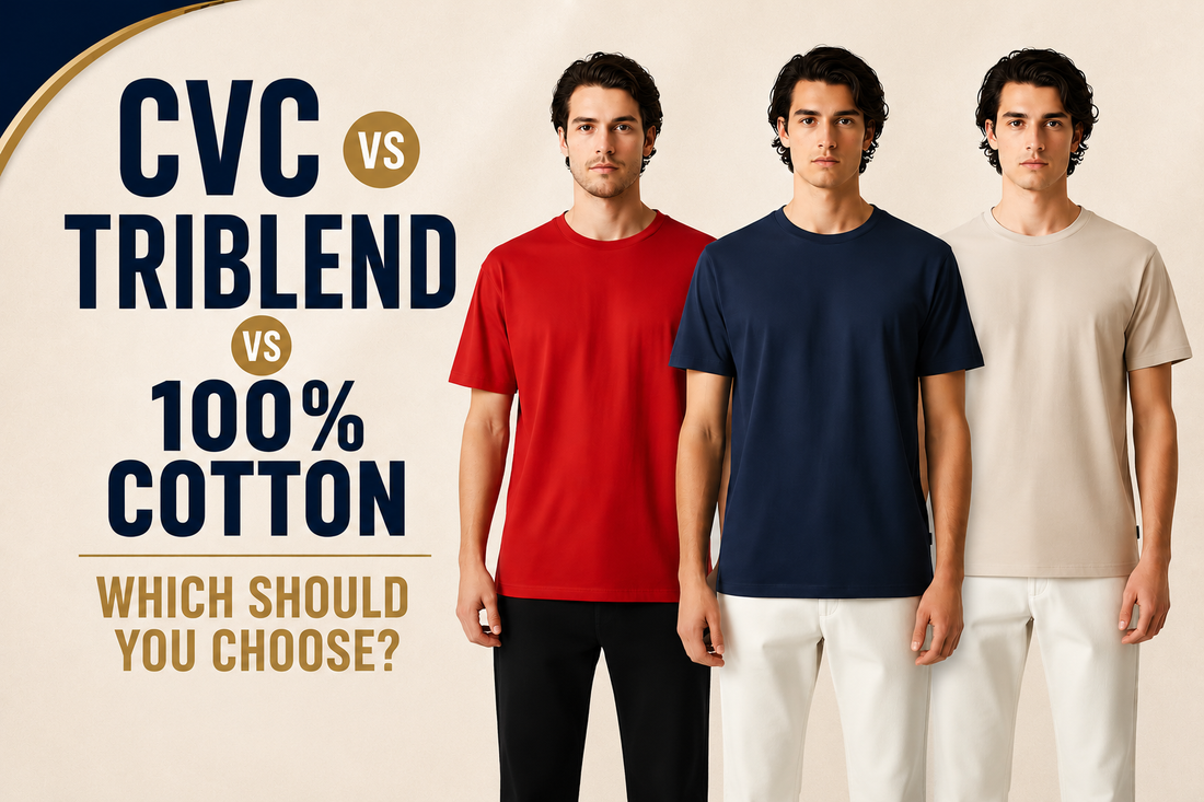 CVC vs Triblend vs 100% Cotton Which Should You Choose