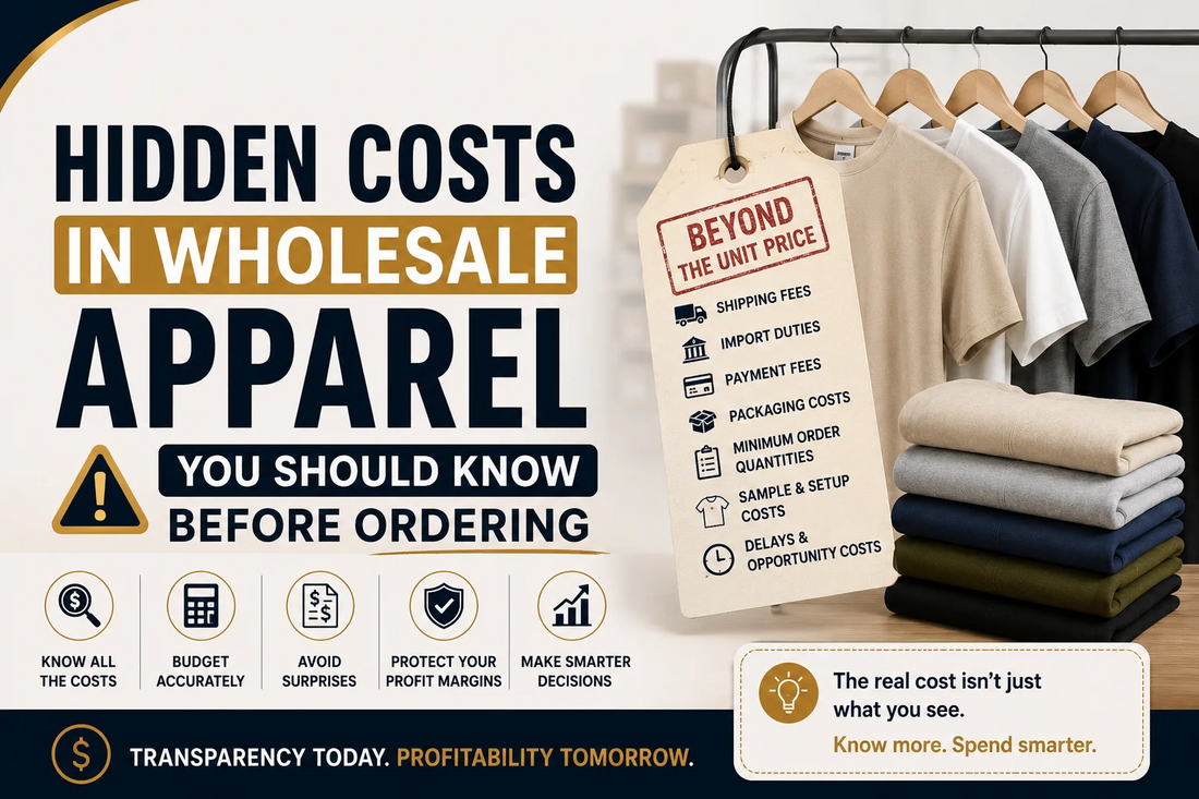Hidden Costs in Wholesale Apparel You Should Know Before Ordering