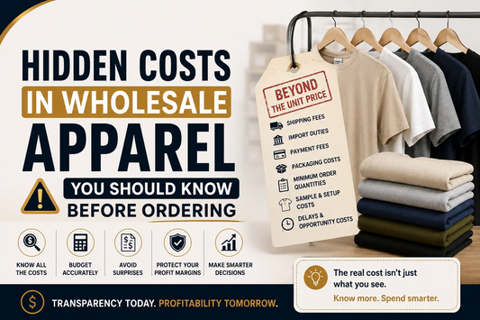 Hidden Costs in Wholesale Apparel You Should Know Before Ordering