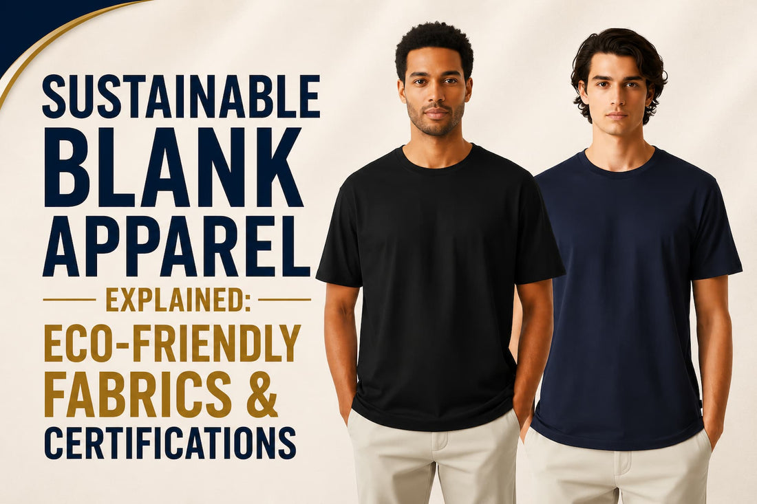 Sustainable Blank Apparel Explained: Eco-Friendly Fabrics & Certifications